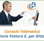 Console Telematica: invio Fatture Elettroniche per Ditta