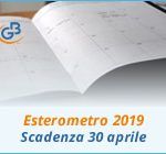 Esterometro 2019 (gennaio, febbraio e marzo): scadenza 30 aprile 2019