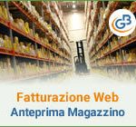 Fatturazione Web: anteprima gestione Magazzino