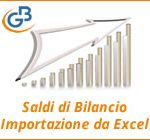 Saldi di bilancio: importazione da Excel