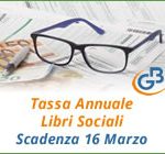 Tassa Annuale Libri Sociali 2018: scadenza 16 marzo