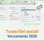 Tassa annuale libri sociali 2020: versamento entro il 16 marzo