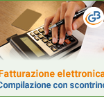 Compilazione fattura elettronica con scontrino