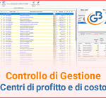 Controllo di Gestione: disponibile modulo Centri di profitto e di costo e principali caratteristiche