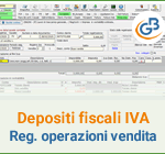 Depositi fiscali IVA: registrazione delle operazioni di vendita