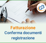 Fatturazione: conferma dei documenti per la registrazione