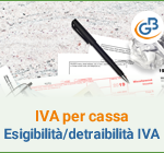 Iva per cassa: decorrenza di un anno dall’operazione