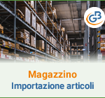 Magazzino: importazione articoli da altro gestionale